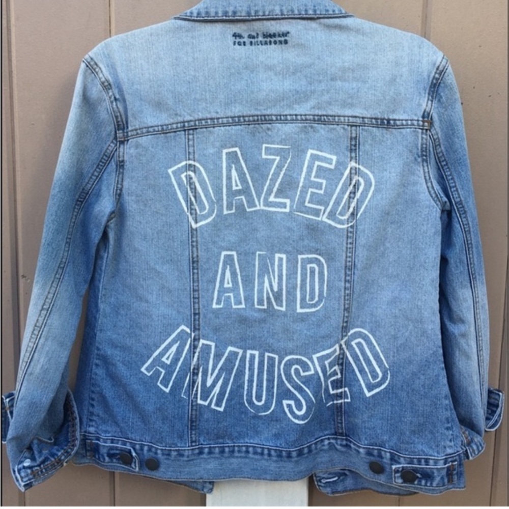 Billabong x 4th and Bleeker Dazed and Amused Denim Jean Jacket